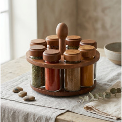 Spice Jars Set - 8 Pcs
